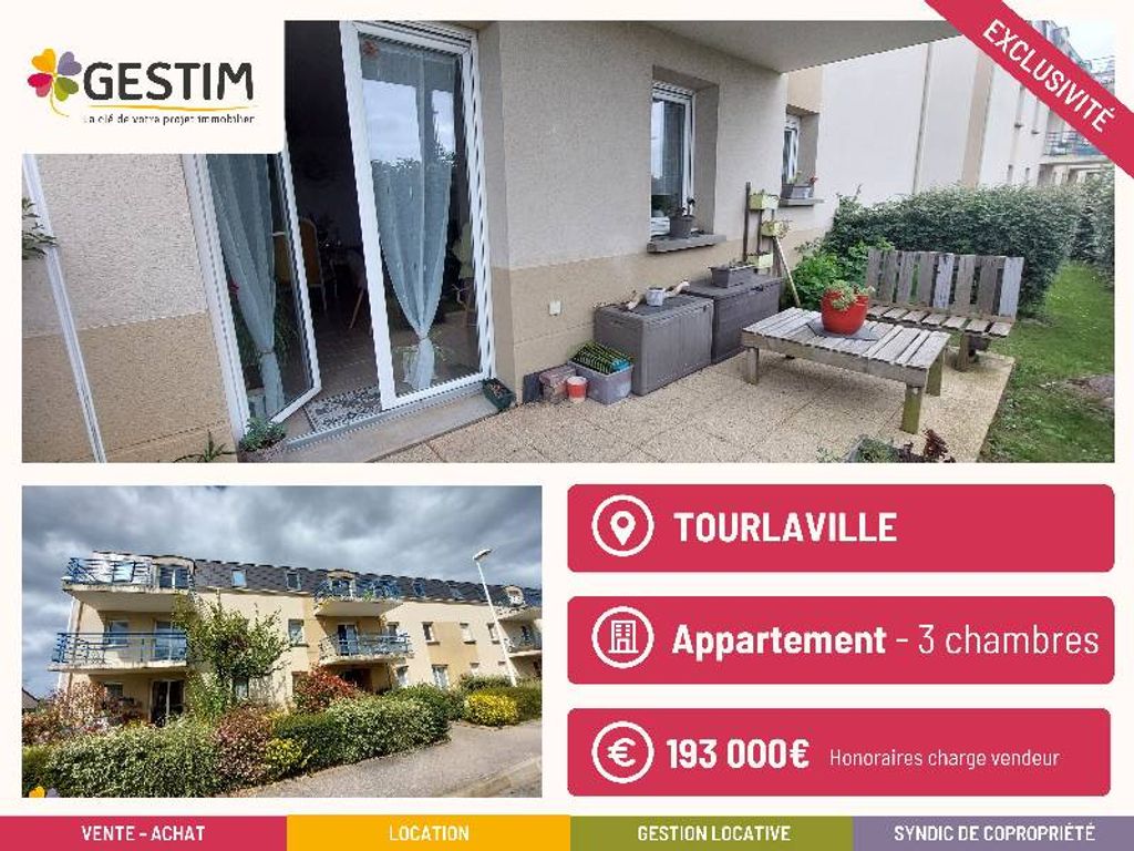 Achat appartement à vendre 4 pièces 82 m² - Digosville