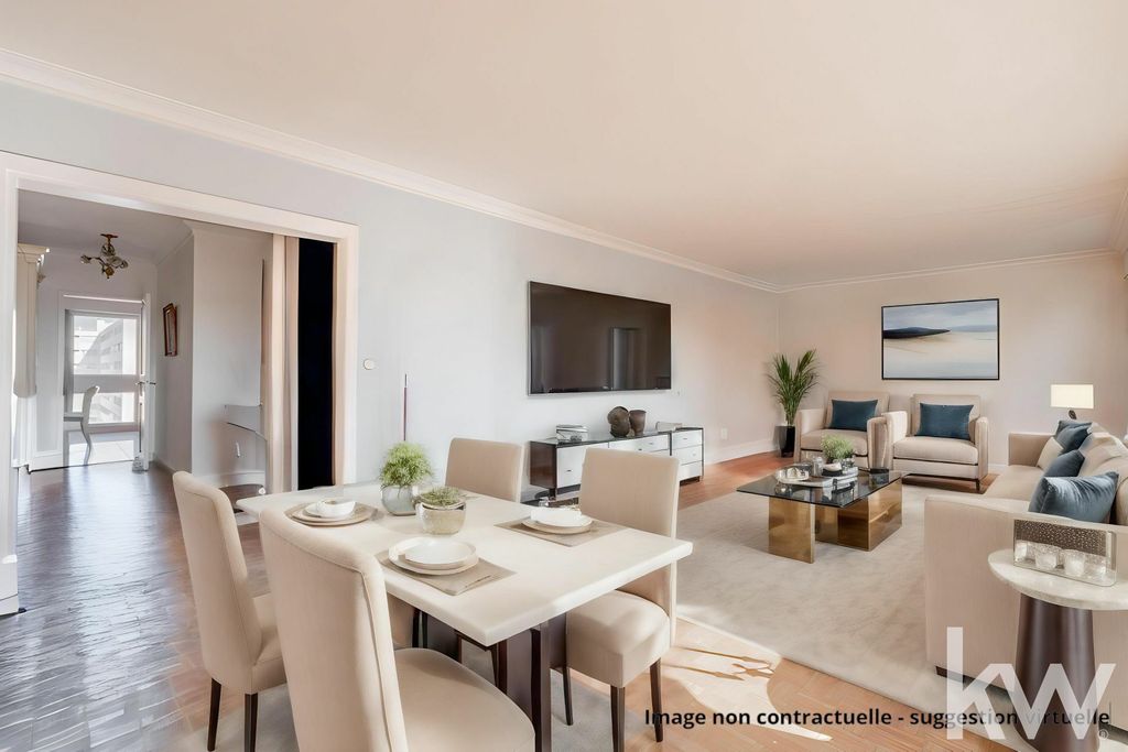 Achat appartement à vendre 4 pièces 110 m² - Paris 16ème arrondissement