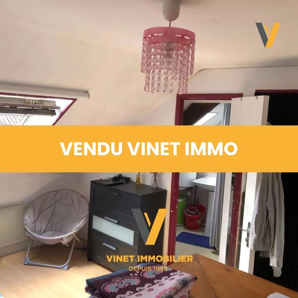 Achat studio à vendre 18 m² - Nantes