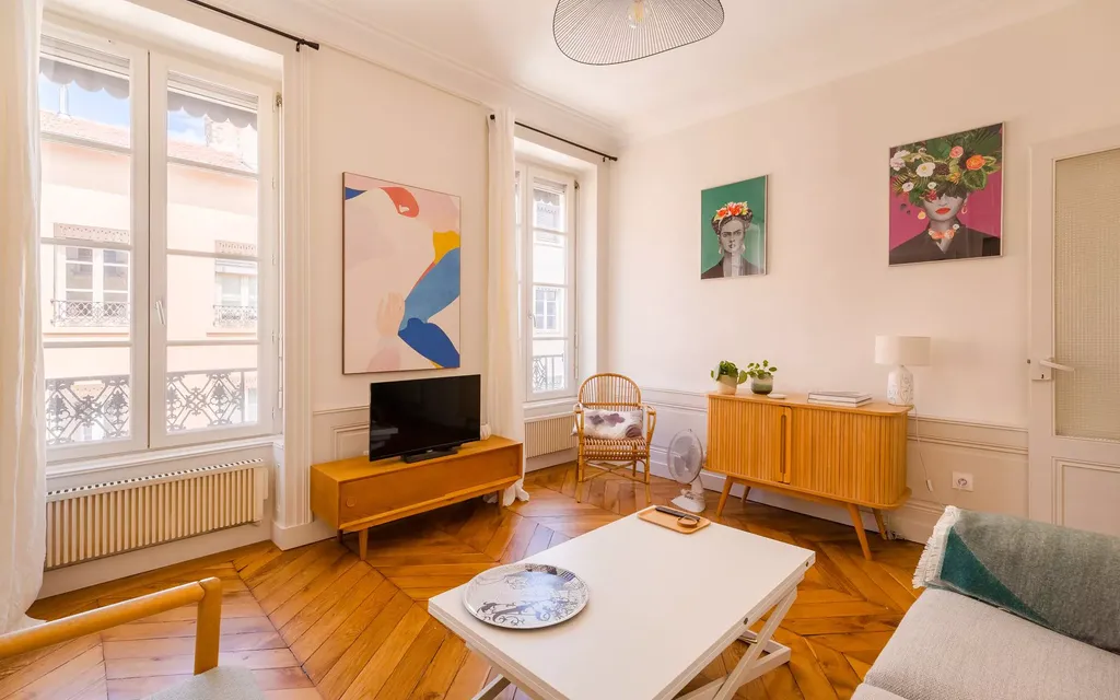 Achat appartement à vendre 3 pièces 58 m² - Lyon 2ème arrondissement