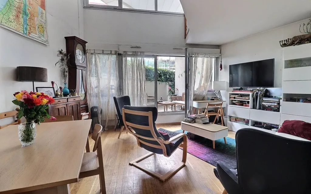 Achat duplex à vendre 4 pièces 80 m² - Paris 19ème arrondissement