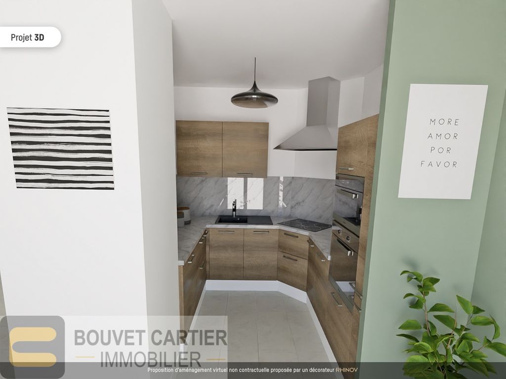 Achat appartement à vendre 2 pièces 45 m² - Annemasse