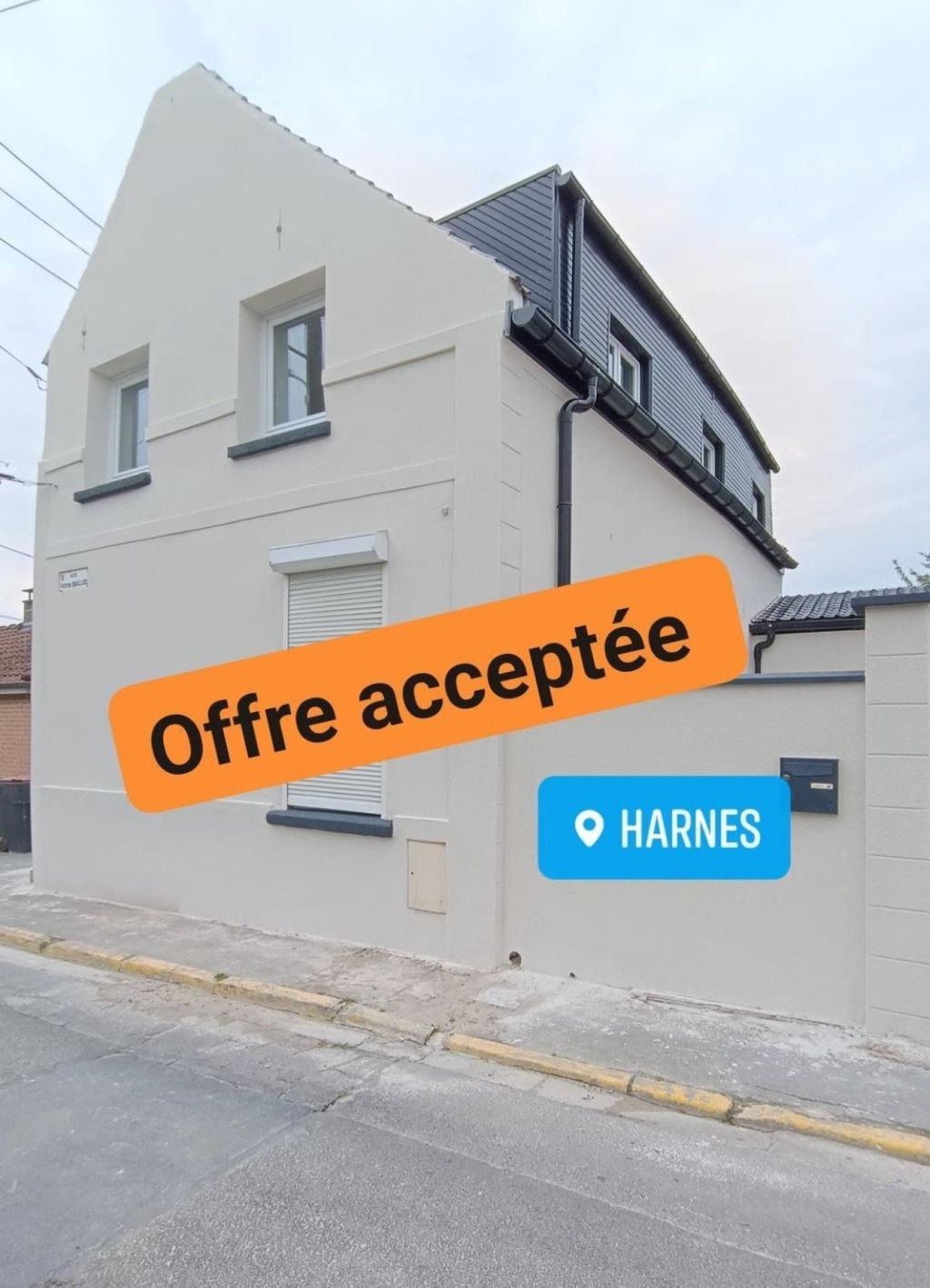 Achat maison à vendre 3 chambres 90 m² - Harnes