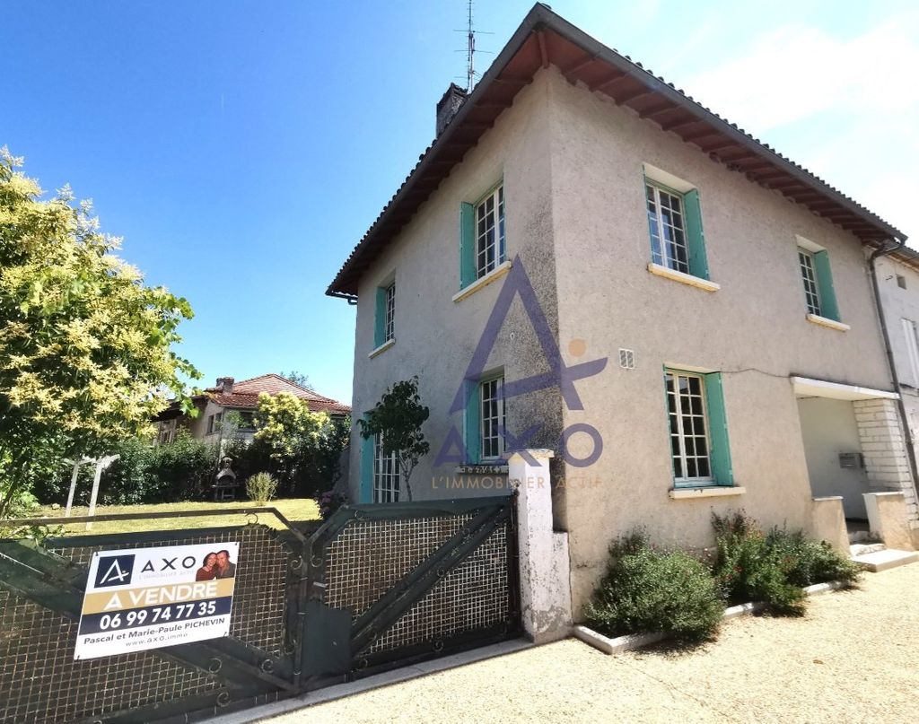 Achat maison à vendre 3 chambres 89 m² - Saint-Vincent-Jalmoutiers