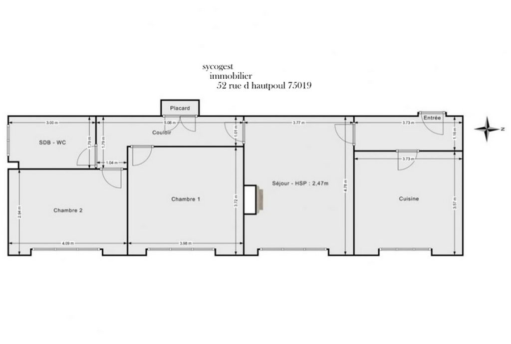 Achat appartement à vendre 3 pièces 75 m² - Noisy-le-Sec