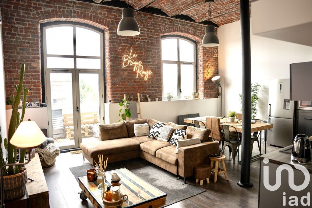 Achat loft à vendre 3 pièces 90 m² - Tourcoing