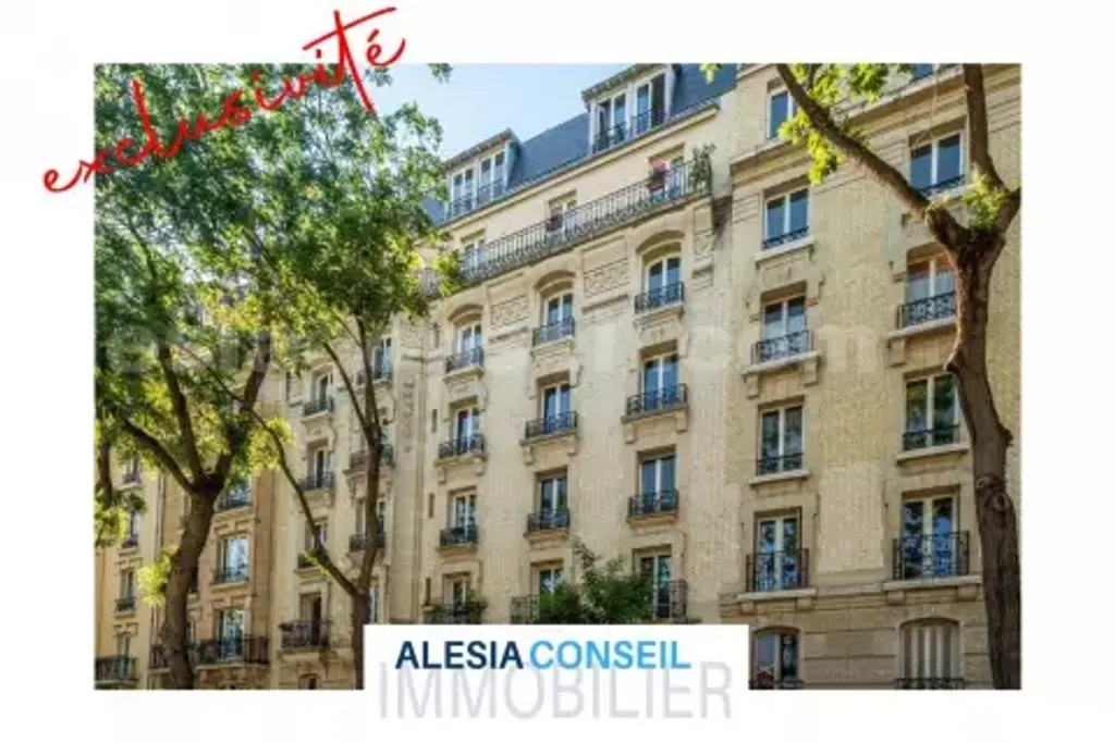 Achat appartement à vendre 2 pièces 40 m² - Paris 14ème arrondissement