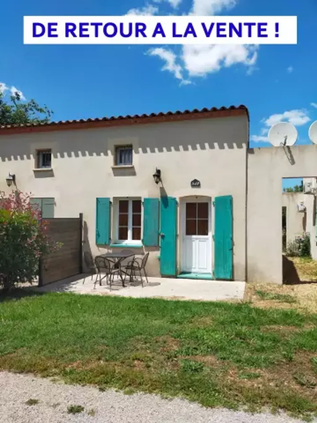 Achat maison à vendre 1 chambre 35 m² - Gallargues-le-Montueux