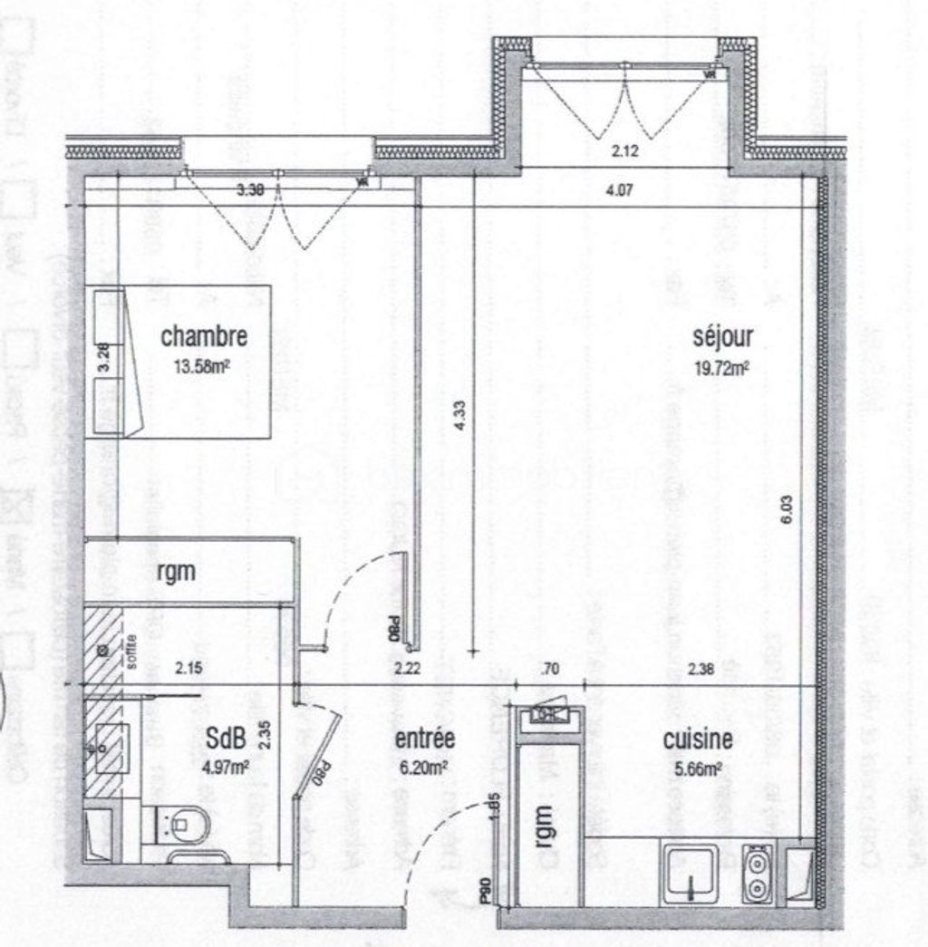 Achat appartement 2 pièce(s) Saint-Michel-sur-Orge