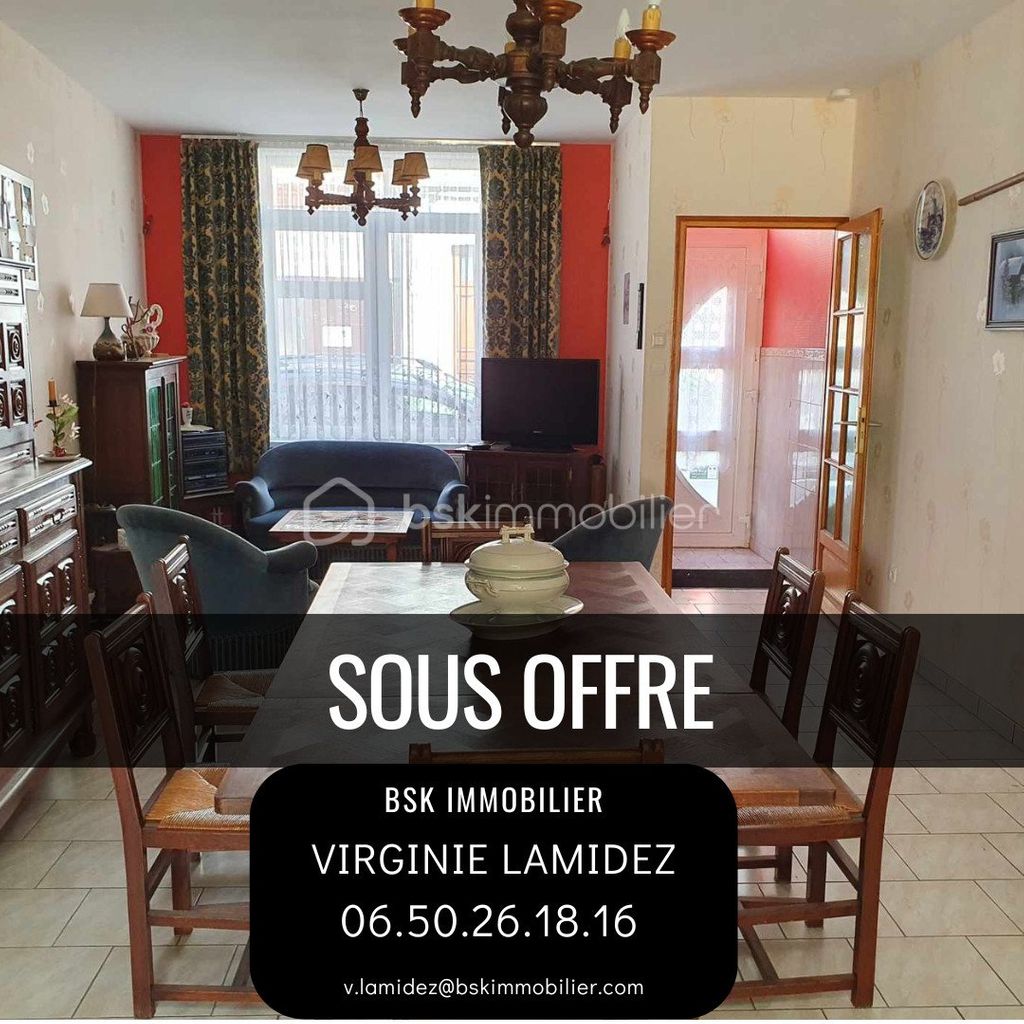 Achat maison à vendre 3 chambres 84 m² - Armentières