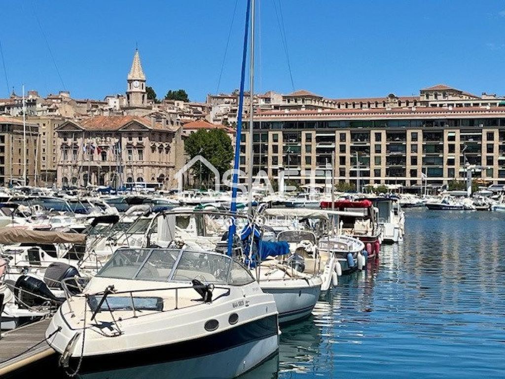 Achat appartement à vendre 3 pièces 55 m² - Marseille 1er arrondissement