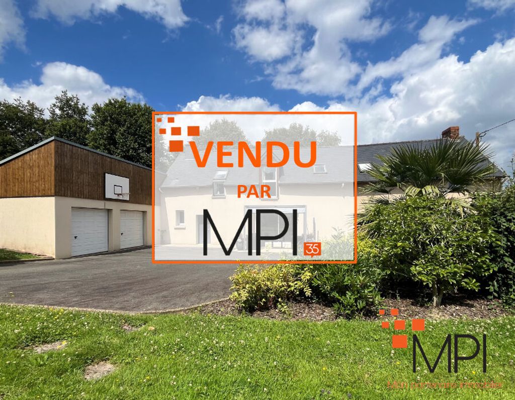 Achat maison à vendre 5 chambres 143 m² - Saint-Méen-le-Grand