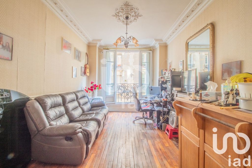 Achat appartement à vendre 3 pièces 49 m² - Paris 19ème arrondissement