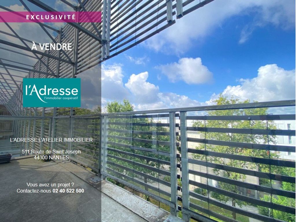 Achat duplex à vendre 4 pièces 93 m² - Nantes