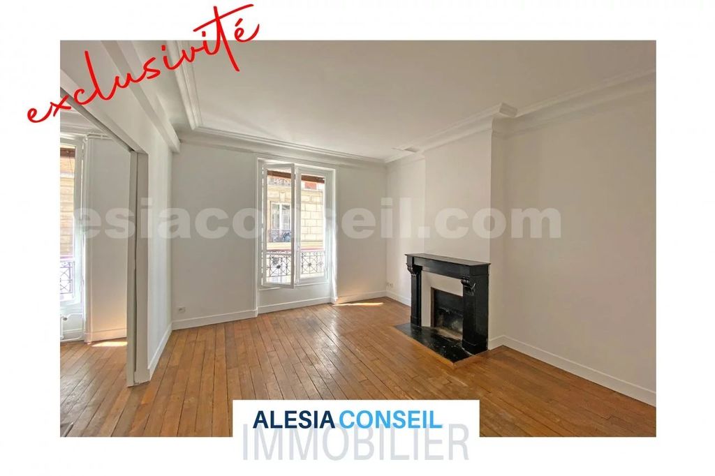 Achat appartement à vendre 3 pièces 49 m² - Paris 14ème arrondissement