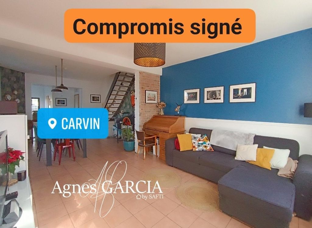 Achat maison à vendre 2 chambres 82 m² - Carvin