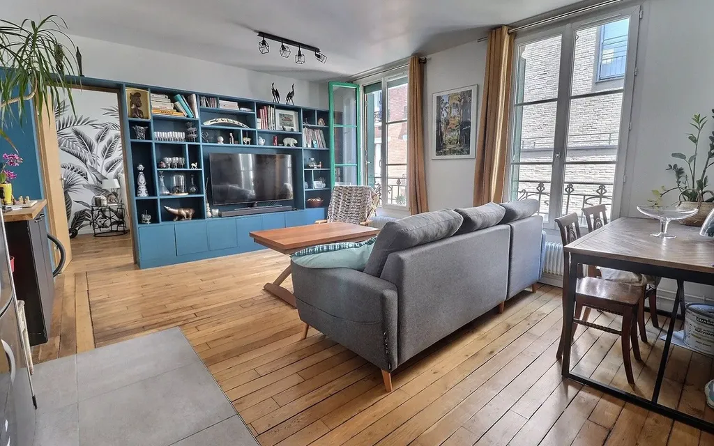 Achat appartement à vendre 2 pièces 42 m² - Paris 19ème arrondissement