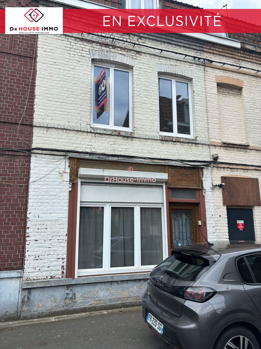 Achat maison à vendre 3 chambres 75 m² - Mons-en-Barœul