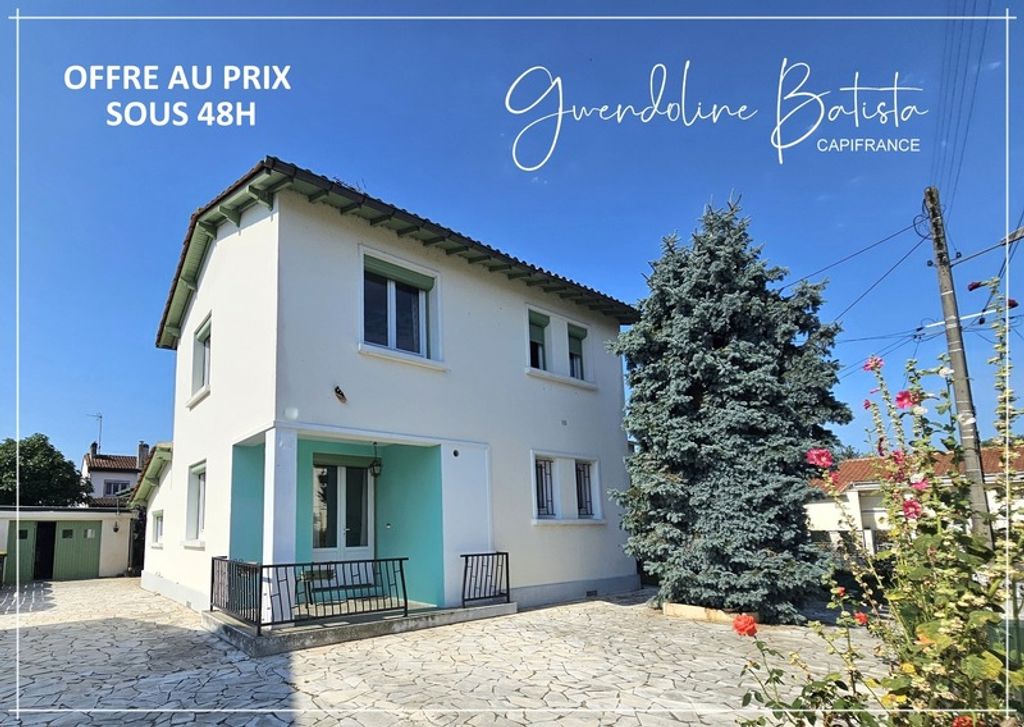 Achat maison à vendre 3 chambres 98 m² - Bergerac