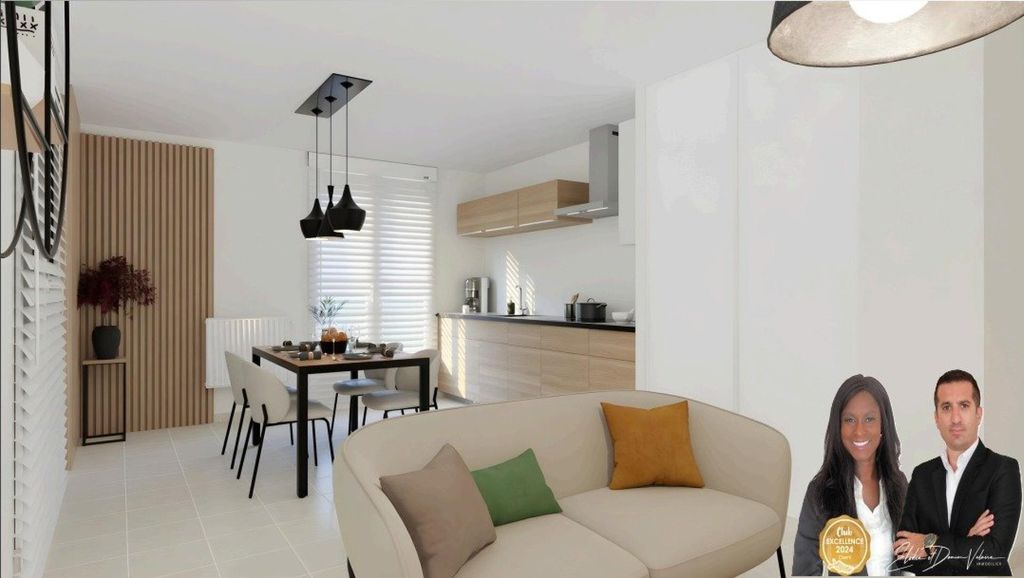 Achat appartement à vendre 3 pièces 57 m² - L'Isle-d'Abeau