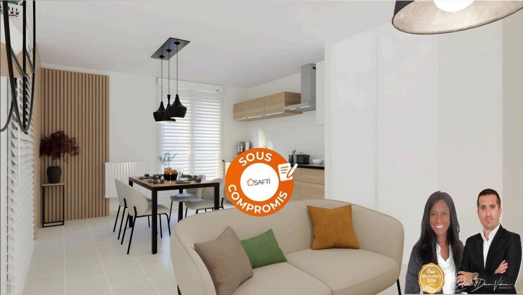 Achat appartement à vendre 3 pièces 57 m² - L'Isle-d'Abeau