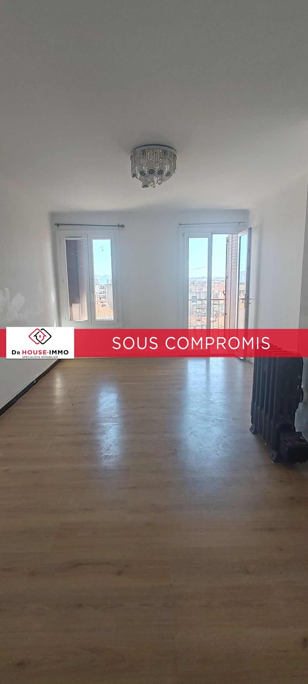 Achat appartement à vendre 3 pièces 57 m² - Marseille 4ème arrondissement