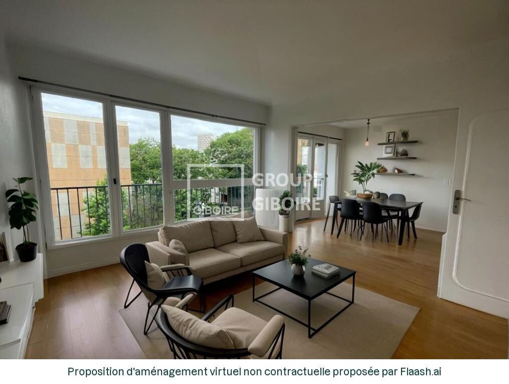 Achat appartement à vendre 4 pièces 81 m² - Rennes