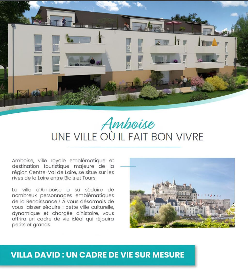 Achat appartement 3 pièce(s) Amboise