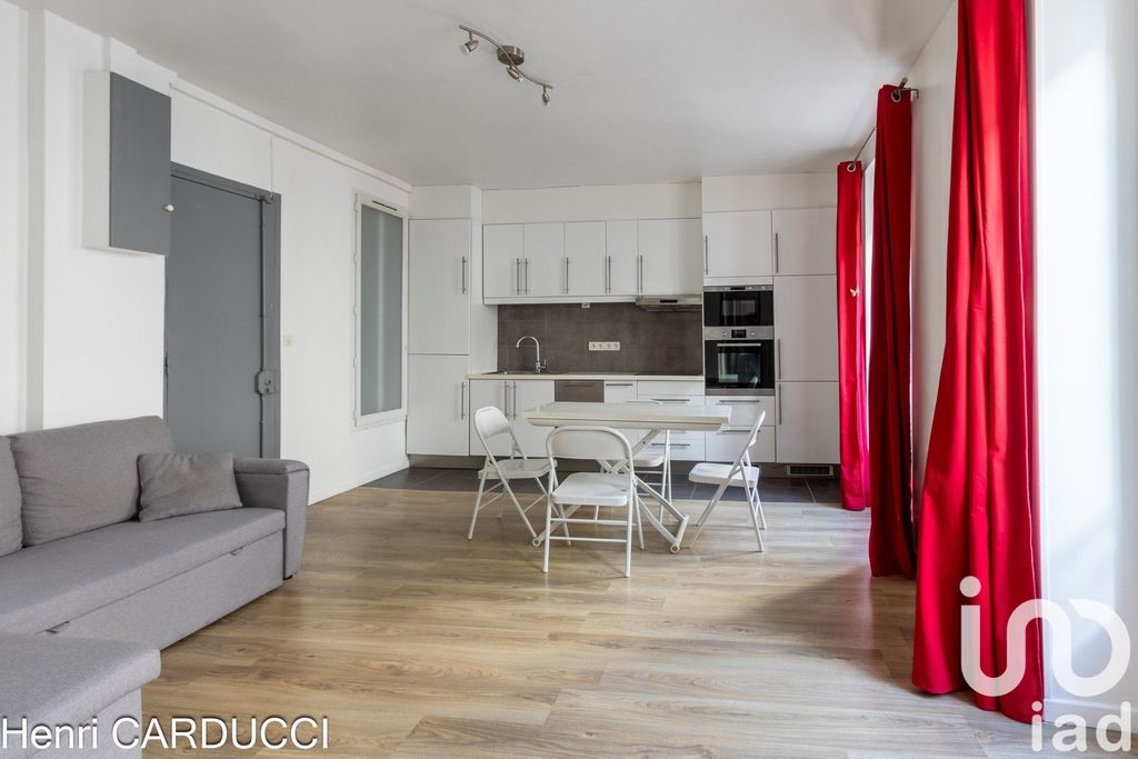 Achat studio à vendre 27 m² - Paris 17ème arrondissement