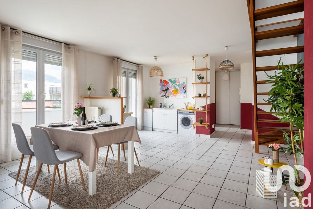 Achat duplex à vendre 4 pièces 98 m² - Grenoble