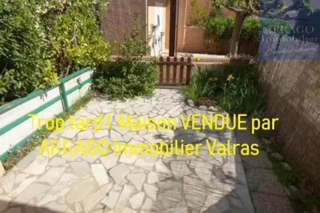Achat maison à vendre 2 chambres 37 m² - Valras-Plage