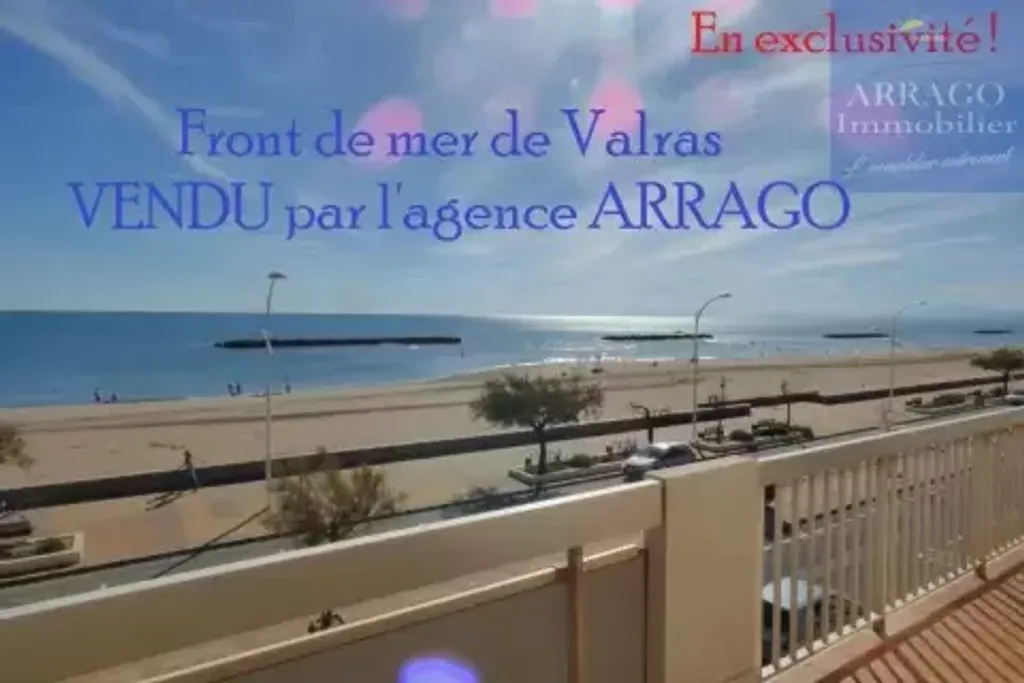 Achat appartement à vendre 3 pièces 69 m² - Valras-Plage