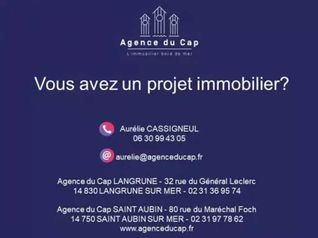 Achat appartement 2 pièce(s) Courseulles-sur-Mer