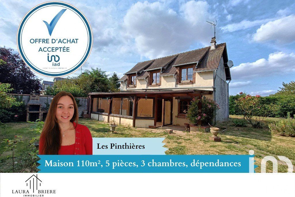 Achat maison à vendre 3 chambres 110 m² - Les Pinthières