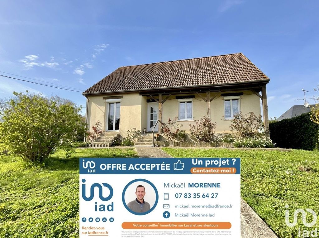 Achat maison à vendre 2 chambres 81 m² - Meslay-du-Maine