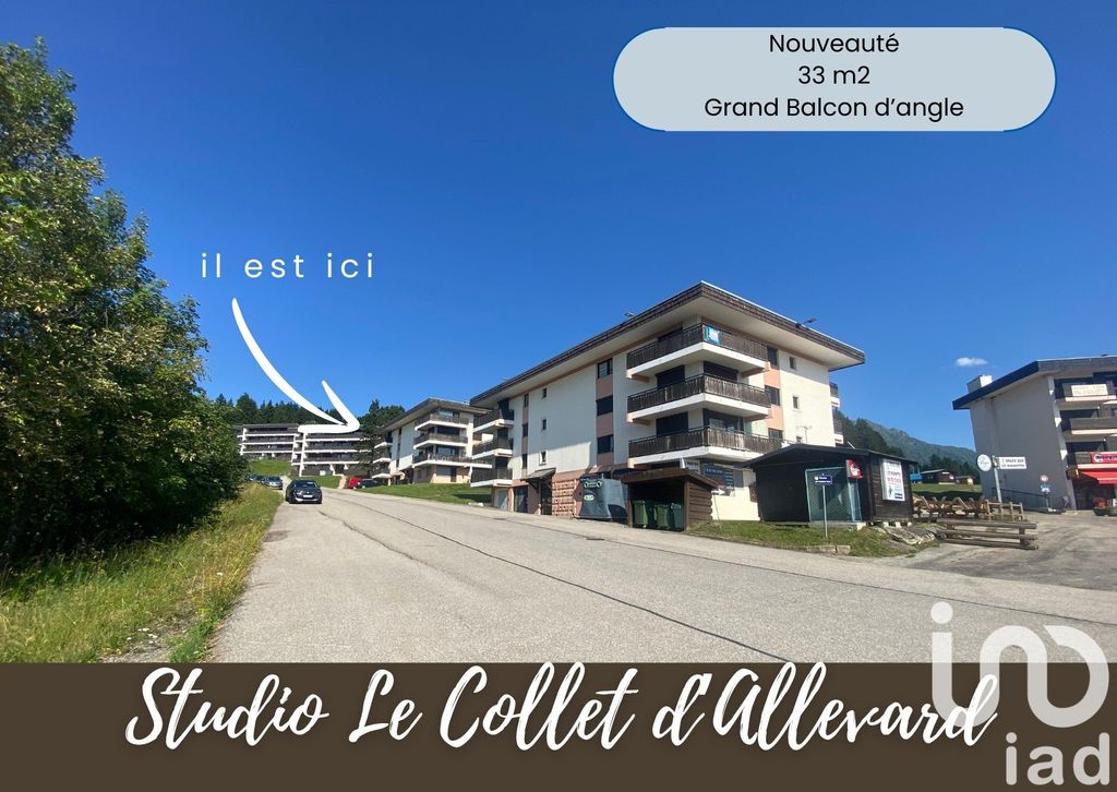 Achat studio à vendre 33 m² - Allevard