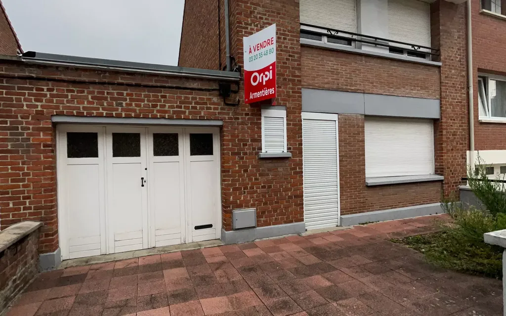 Achat maison à vendre 3 chambres 102 m² - Houplines