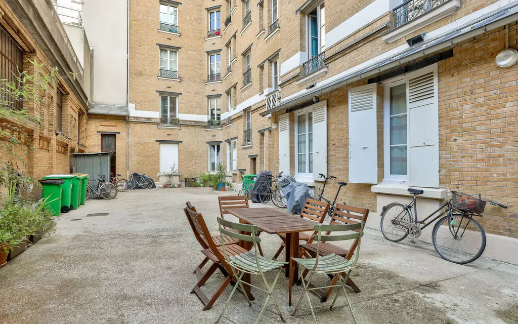 Achat appartement à vendre 3 pièces 51 m² - Paris 19ème arrondissement