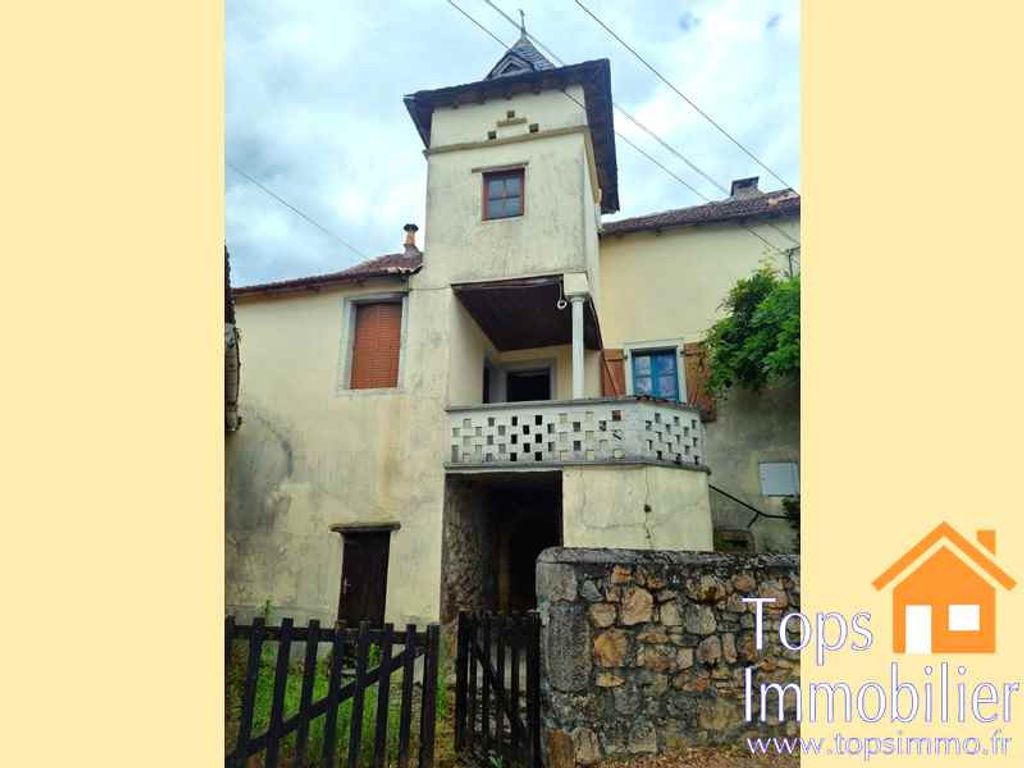 Achat maison à vendre 1 chambre 65 m² - Villefranche-de-Rouergue