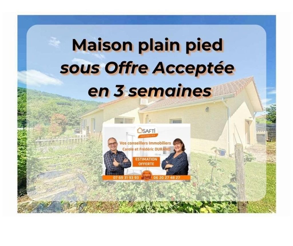 Achat maison à vendre 4 chambres 131 m² - Cessieu