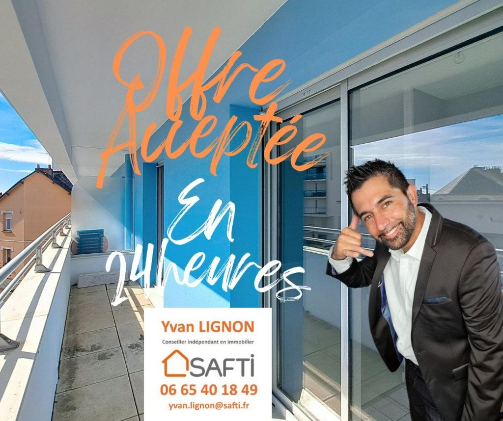 Achat studio à vendre 28 m² - Saint-Nazaire