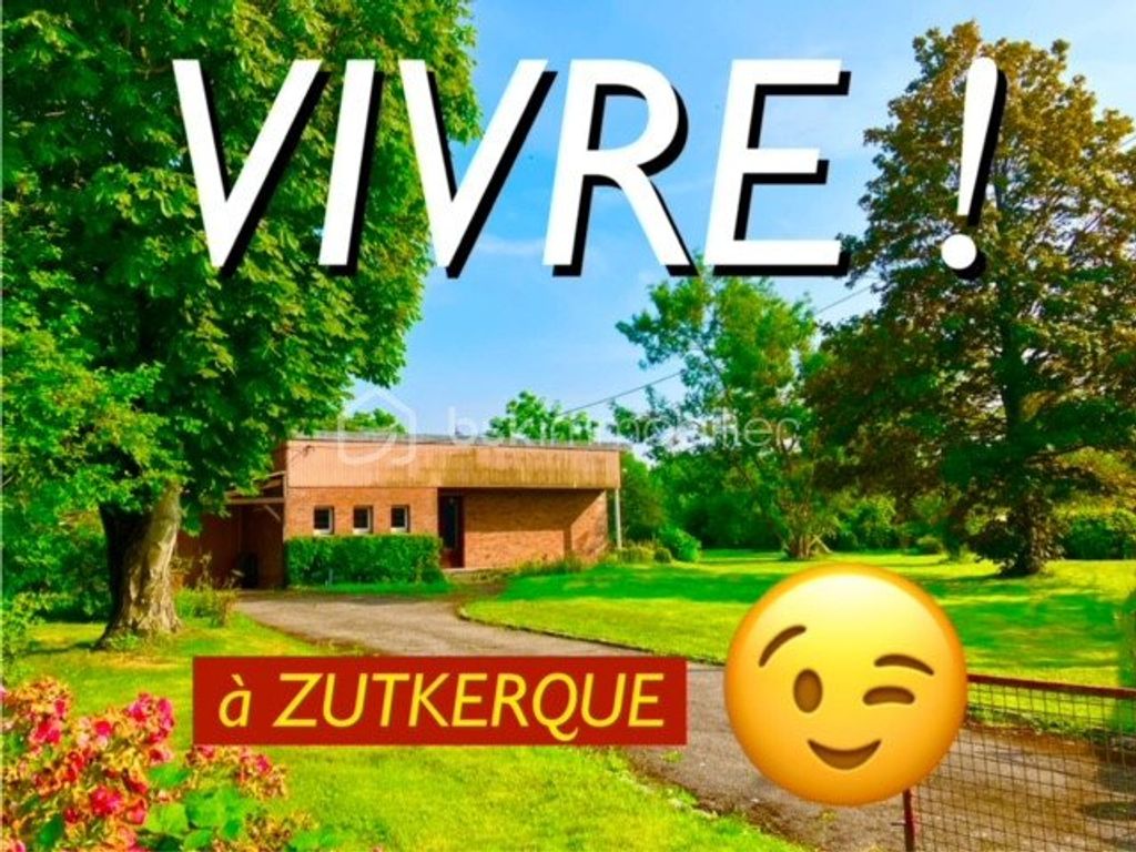 Achat maison à vendre 2 chambres 120 m² - Zutkerque