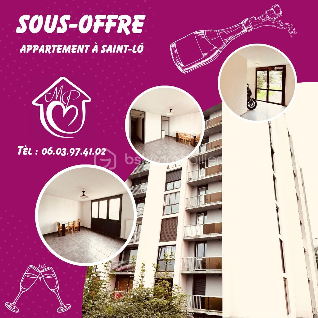 Achat studio à vendre 30 m² - Saint-Lô