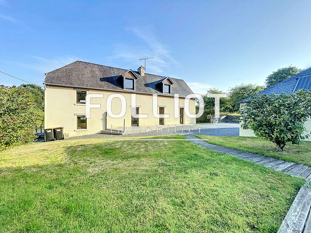 Achat maison à vendre 4 chambres 120 m² - Saint-Martin-de-Bonfossé