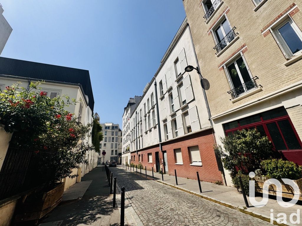 Achat studio à vendre 13 m² - Paris 18ème arrondissement