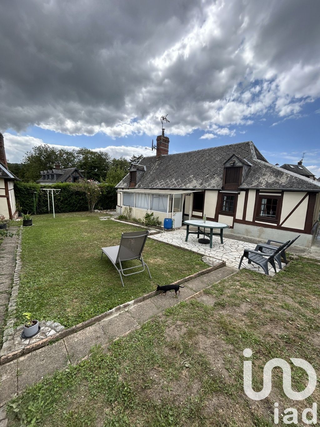 Achat maison à vendre 2 chambres 58 m² - Corneville-sur-Risle