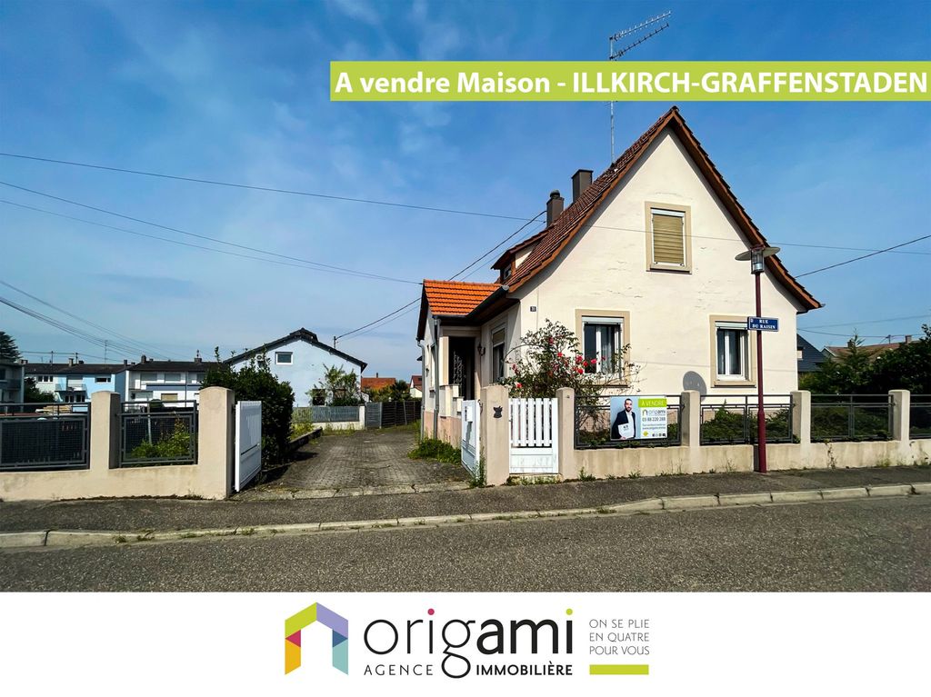 Achat maison à vendre 3 chambres 106 m² - Illkirch-Graffenstaden