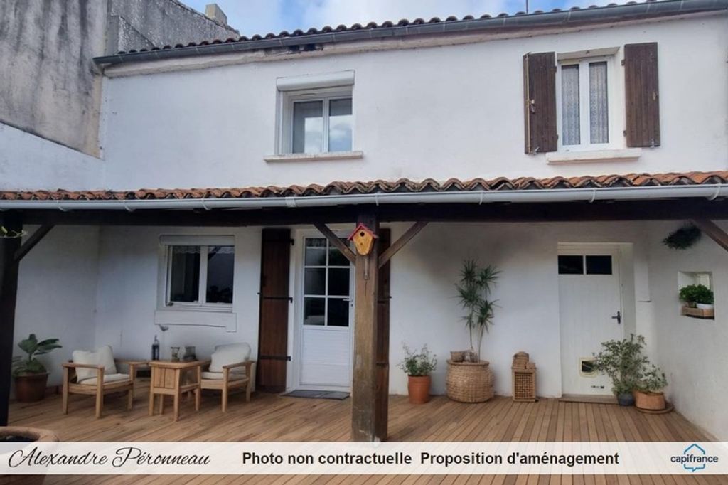 Achat maison à vendre 3 chambres 130 m² - La Rochelle