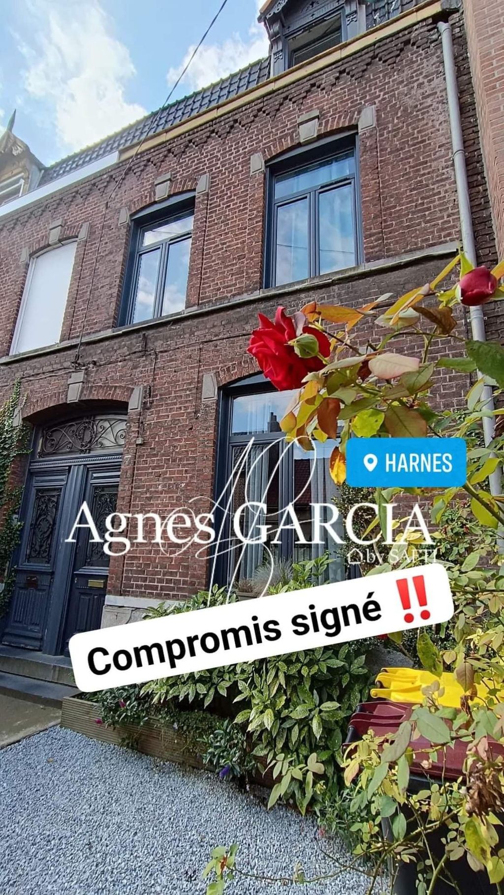 Achat maison à vendre 4 chambres 128 m² - Harnes