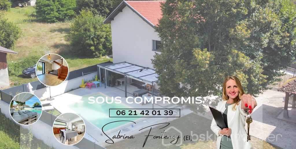 Achat maison à vendre 6 chambres 191 m² - Saint-Nazaire-les-Eymes